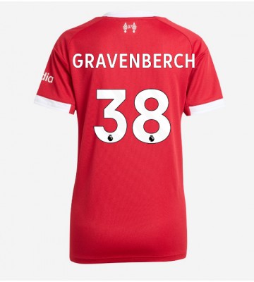 Liverpool Ryan Gravenberch #38 Replik Heimtrikot Damen 2025-26 Kurzarm